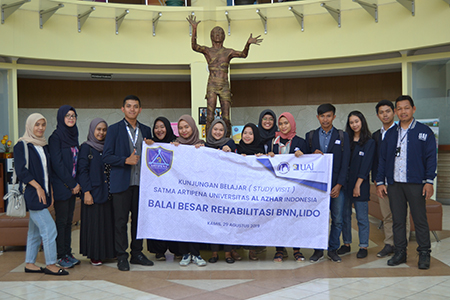 Kunjungan Belajar Mahasiswa Universitas Al Azhar Indonesia ke Balai Besar Rehabilitasi Badan Narkotika Nasional, LIDO