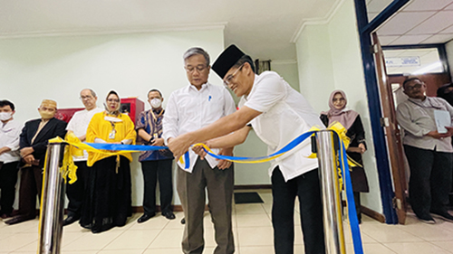 PERESMIAN AMPHITEATER 317A DAN 317 B LANTAI 3, RUANG 056 DAN RUANG 057 BASEMENT 1