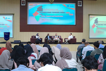 Demi Mendukung Upaya Pembebasan Palestina, Fakultas Hukum UAI Selenggarakan “International Seminar on Legal Dynamics of Genocide Case Against Israel: International Criminal Court (ICC) and International Court of Justice (ICJ), Roles, Impact, and Contribution” 