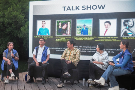 Peringati Hari Mangrove Sedunia, Gadis Antariksa Ajak Masyarakat Bangun Mental Peduli Lingkungan