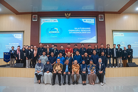 Direktorat Kemahasiswaan dan Alumni UAI Hadirkan Silaturahmi Pengurus ORMAWA dengan Stakeholder UAI 