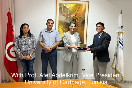 Dean of Science and Technology Visits University of Carthage to Strengthen Research and Education Collaboration